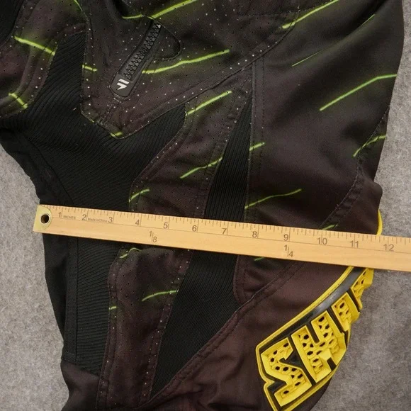 Shift Racing Faction Pants Mens 28 Black MX Motocross Dirt Bike Motorcycle - Picture 9 of 12